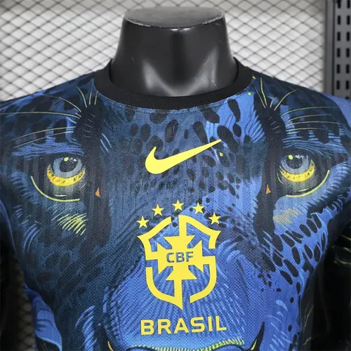 2024/2025 Player Version Brazil Leopard Special Edition Football Shirt AAA fan-grade — view 3