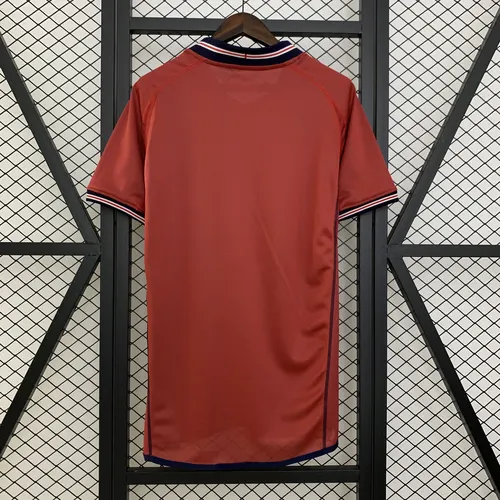 Maillot rétro 2002 Angleterre Extérieur AAA qualité fan — view 2