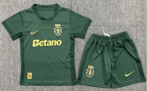 2026/2027 Sporting Lisbon 120. Jubiläums-Fußballtrikot 1:1 Thai-Qualität Kindergröße