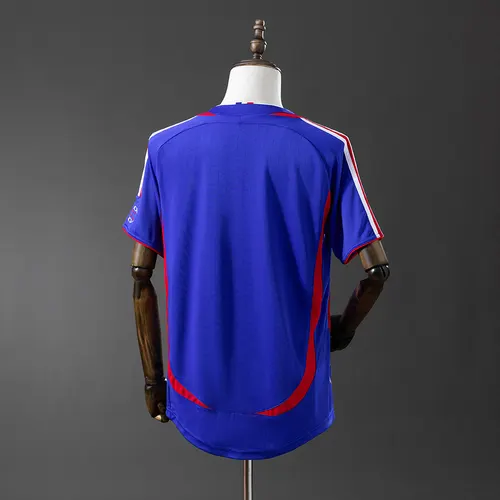 Maillot de football rétro 2006 France Domicile AAA qualité fan — view 2