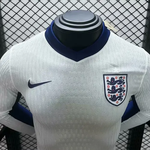 2024-2025 Player Version England Home Long Sleeves Football Shirt — view 3