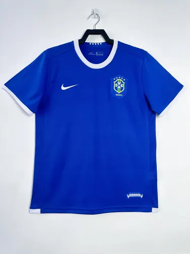 2006 レトロ Brazil アウェイサッカージャージ タイクオリティ — view 1