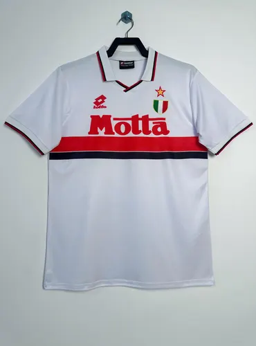1993/1994 Retro AC Milan Camiseta Visitante Fútbol Calidad Tailandesa