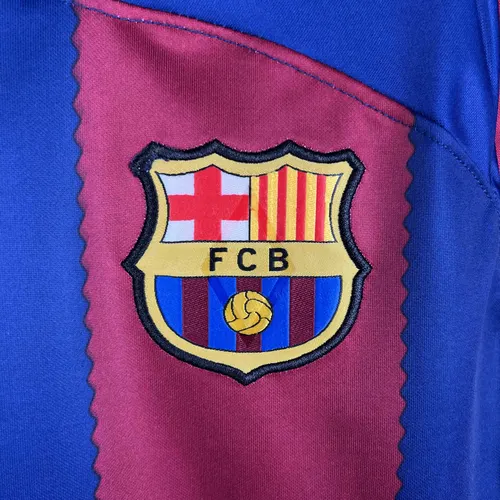 2023/2024 أكمام طويلة برشلونة المنزل جودة تايلاندية — view 6