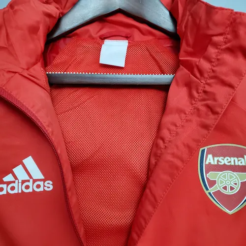 2021 Arsenal Soccer Jersey Windbreaker Red — view 6
