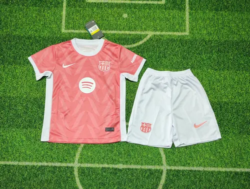 2025/2026 Barcelona Special Edition 04 Football Jersey AAA fan-grade Kids Size