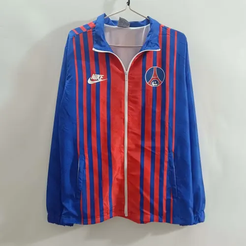 2025/2026 Paris Saint-Germain Windbreaker Red And Blue Football Shirt 1:1 Thai Quality