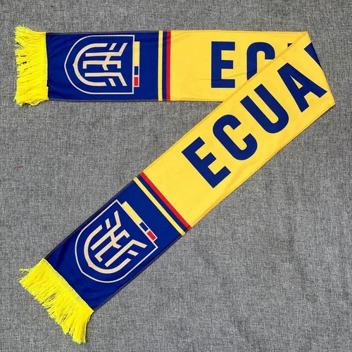 2026 World Cup Ecuador Fan Soccer Scarf