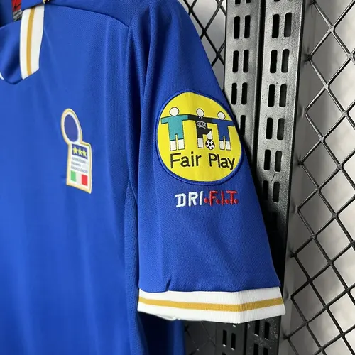 Camiseta de Fútbol Local Retro Italia 1996 Calidad Tailandesa — view 8