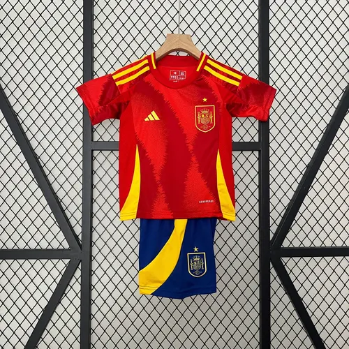 2024 Spain Home Football Shirt AAA fan-grade Kids Size