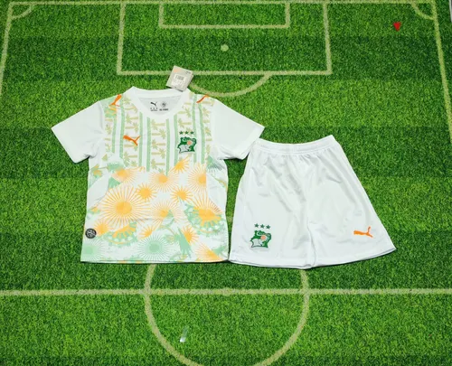 2026 Ivory Coast National Team Away Football Jersey 1:1 Thai Quality Kids Size