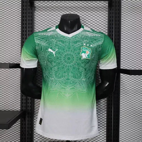2026 Player Version Ivory Coast National Team Special Edition Green Football Jersey 1:1 Thai Quality
