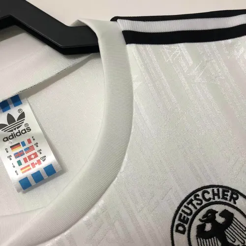 1990 Retro Soccer Jersey Germany Home — view 10