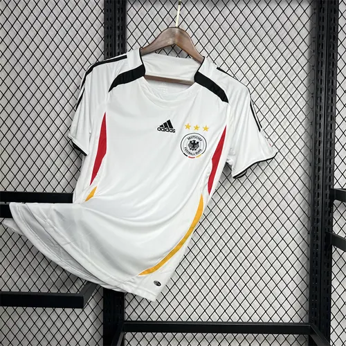 Maillot de football domicile rétro Allemagne 2006 Qualité Thaï — view 3
