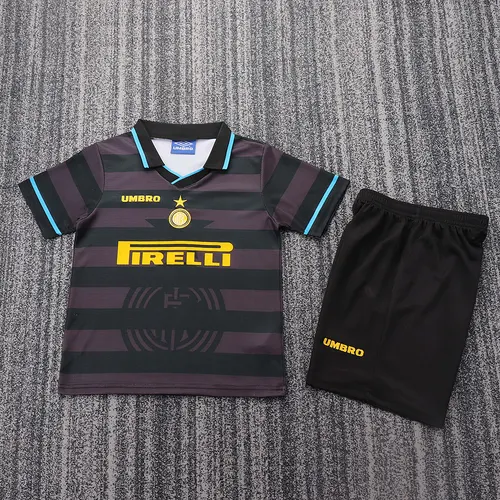 1997/1998 Retro Inter Milan Third Away Football Jersey AAA fan-grade Kids Size