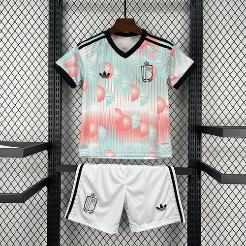 2026 Belgium National Team Away Football Shirt AAA fan-grade Kids Size