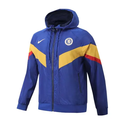 2023/2024 Chelsea Jersey Windbreaker Blue — view 3