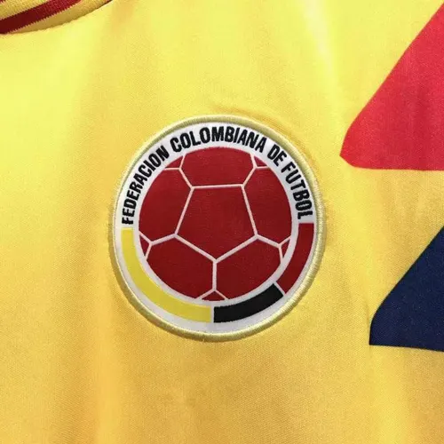 1990 Retro Colombia Home Football Shirt AAA fan-grade — view 4