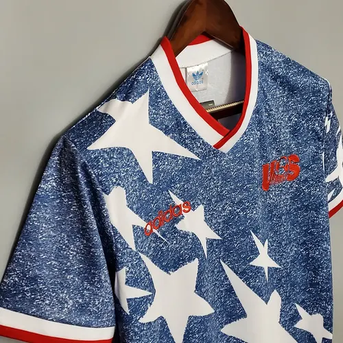1994 Retro USA Away Soccer Jersey — view 4
