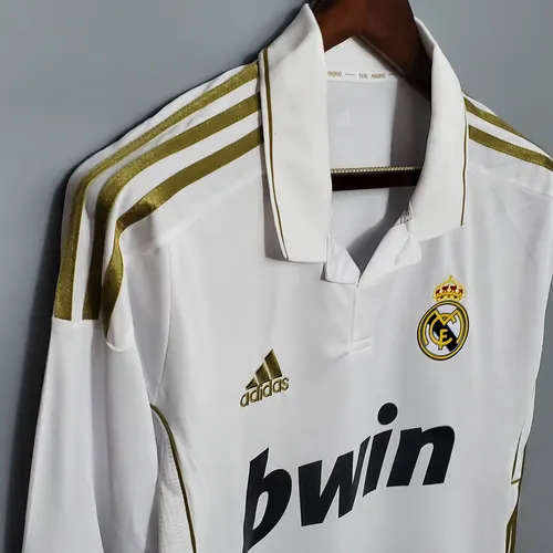 2011/2012 Retro Long Sleeve Real Madrid Home AAA fan-grade — view 6