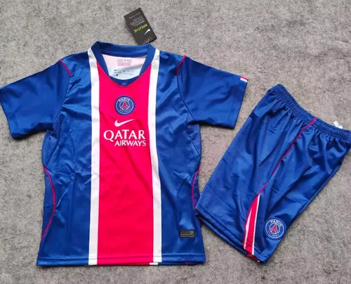Camisa de Futebol Paris Saint-Germain Casa 2026/2027 1:1 Qualidade Tailandesa Tamanho Infantil
