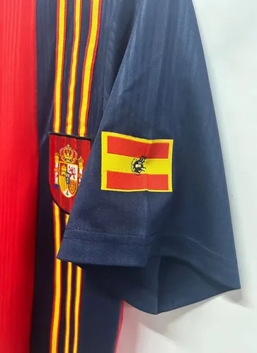 1996 Rétro Espagne Domicile Maillot de Football — view 4