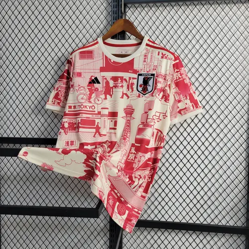 2023 Japan Tokyo Special Edition Red Football Jersey — view 3