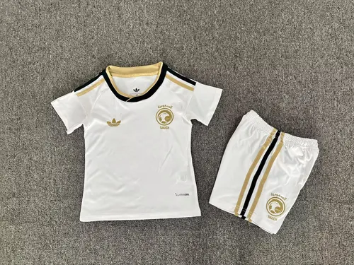 2026 Saudi Arabia National Team Away Football Jersey 1:1 Thai Quality Kids Size