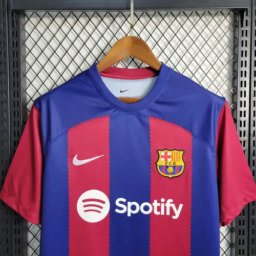 قميص برشلونة المنزلي 2023/2024 بجودة تايلاندية — view 4