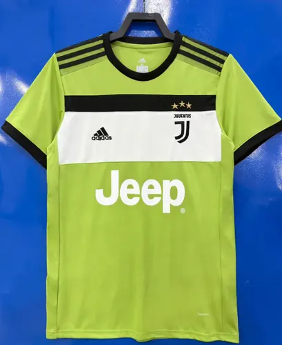 قميص كرة قدم ريترو Juventus الثالث الخارجي 2017/2018 جودة تايلاندية 1:1
