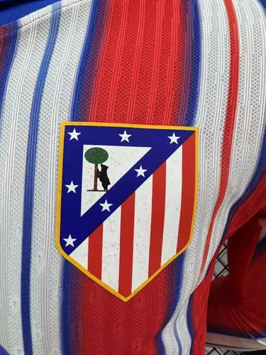 2024/2025 Player Version Atletico Madrid Home Long Sleeve AAA fan-grade — view 6
