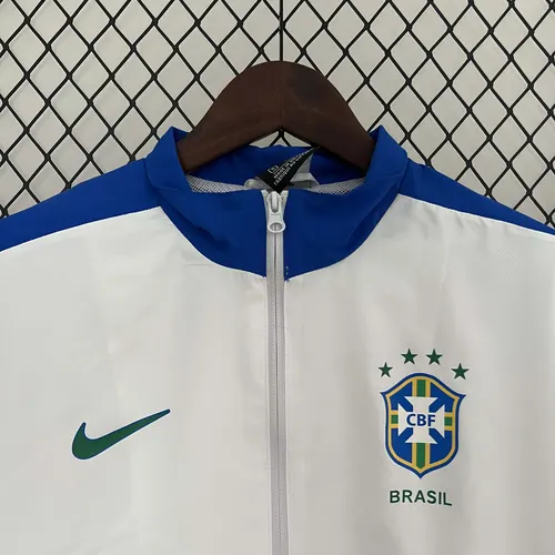 2024 Brazil National Team Windbreaker White — view 3
