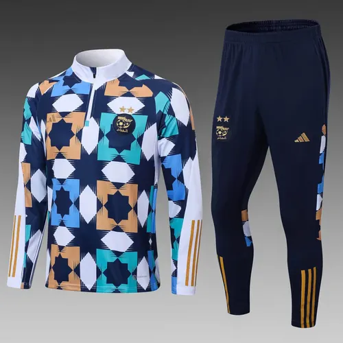 Conjunto de Treino Colorido Argélia Meio Puxado 2022