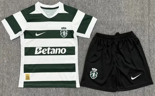 2026/2027 Sporting Lissabon Heim Fußballtrikot Shirt 1:1 Thai-Qualität Kindergröße
