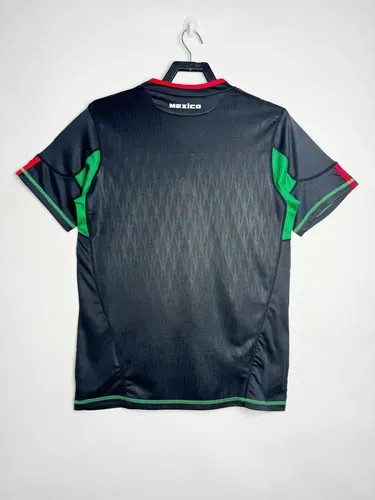 Camiseta de fútbol de visitante retro de México 2010 Calidad Tailandesa — view 2