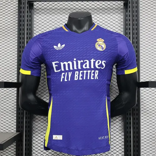Maillot de foot troisième extérieur Real Madrid Version Joueur 2024/2025 Qualité thaï