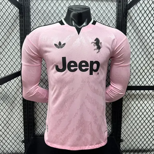 2026/2027 Long Sleeve Player Version Juventus Away Football Shirt 1:1 Thai Quality