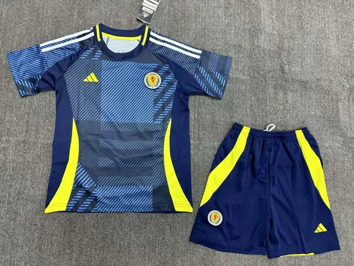 2024 Scotland National Team Home Football Shirt AAA fan-grade Kids Size