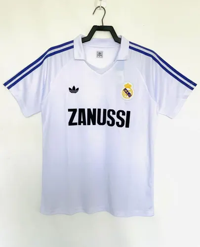 1984/1985 Retro Real Madrid Home Soccer Jersey AAA fan-grade