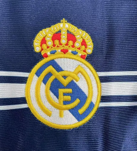 Camisa de Futebol Real Madrid Visitante Retrô 1998/1999 -Qualidade Tailandesa — view 5