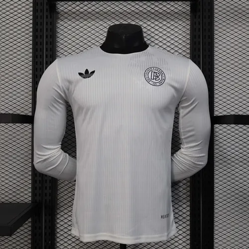 2025 Long Sleeve Player Version Germany 125th Anniversary Edition White Football Shirt AAA fan-grade