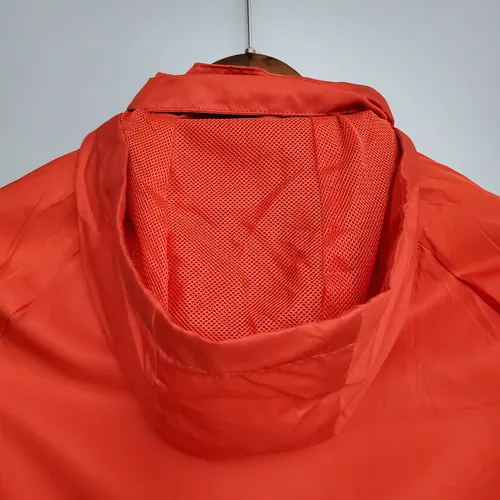 2021 Arsenal Soccer Jersey Windbreaker Red — view 7