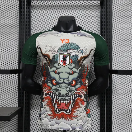 2024 Version Joueur Édition Spéciale Japon x Y-3 Dragon Azur AAA qualité fan