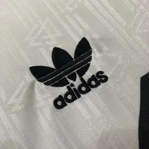 1990 Retro Soccer Jersey Germany Home — view 3