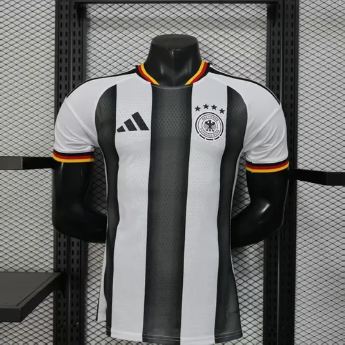 2026 Player Version Germany Black and White Special Edition Football Jersey