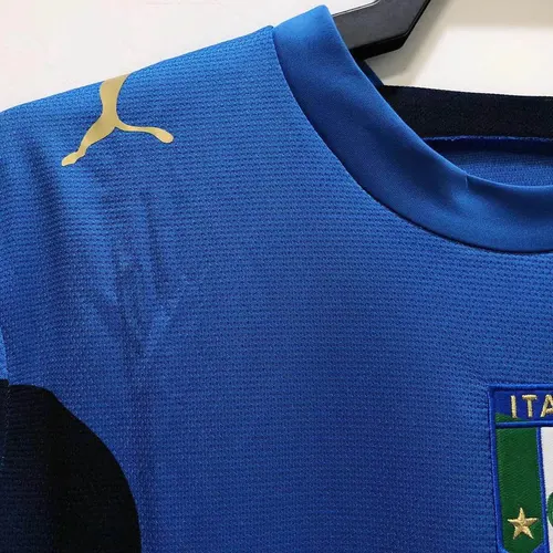 Maillot de football domicile Italie rétro 2006 Qualité Thaï — view 5