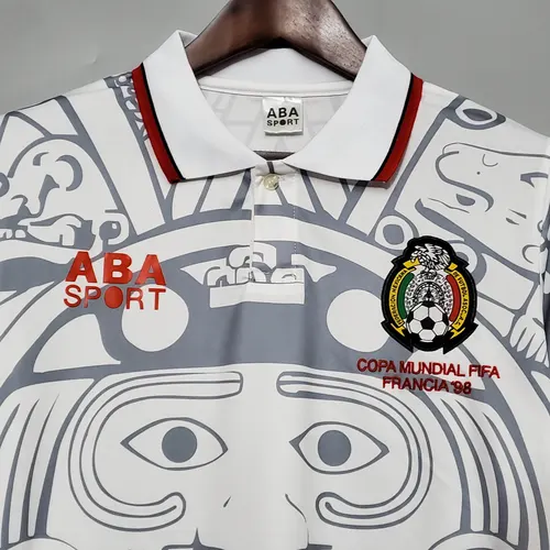 1998 Retro México Camiseta de Fútbol Visitante — view 3