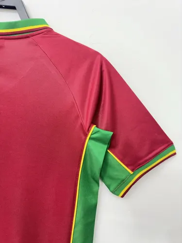 1998 Retro Portugal Heim Fußballtrikot AAA fan-gradät — view 5