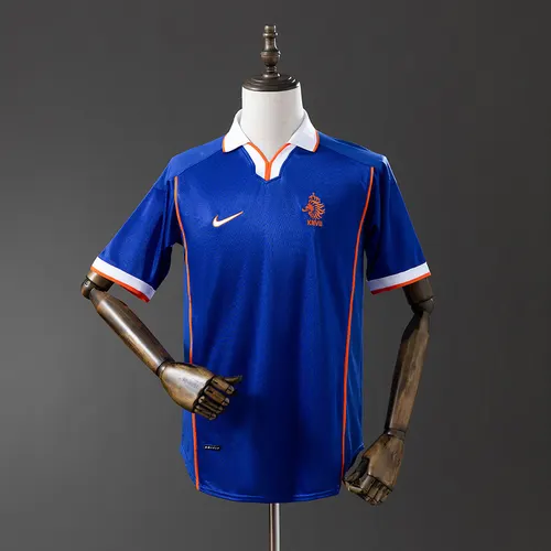 1998 Retro Niederlande Nationalmannschaft Auswärts-Fußballtrikot AAA Fan-Qualität