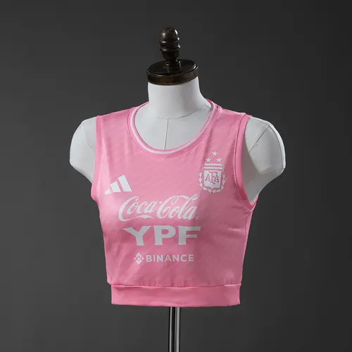 2026 Argentina Home Women's Vest Pink AAA fan-grade